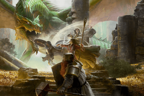A Dads slide into the world of Dungeons and Dragons