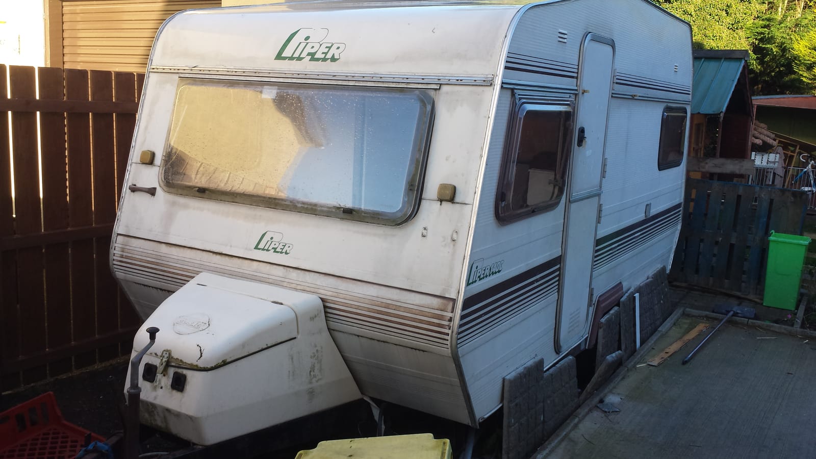 Converting a Caravan to an Office